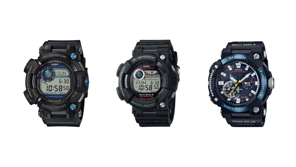 【不動の人気】CASIO『FROGMAN(フロッグマン)』とは徹底解説！人気モデルや買取相場まで【シリーズ紹介】 アイキャッチ画像