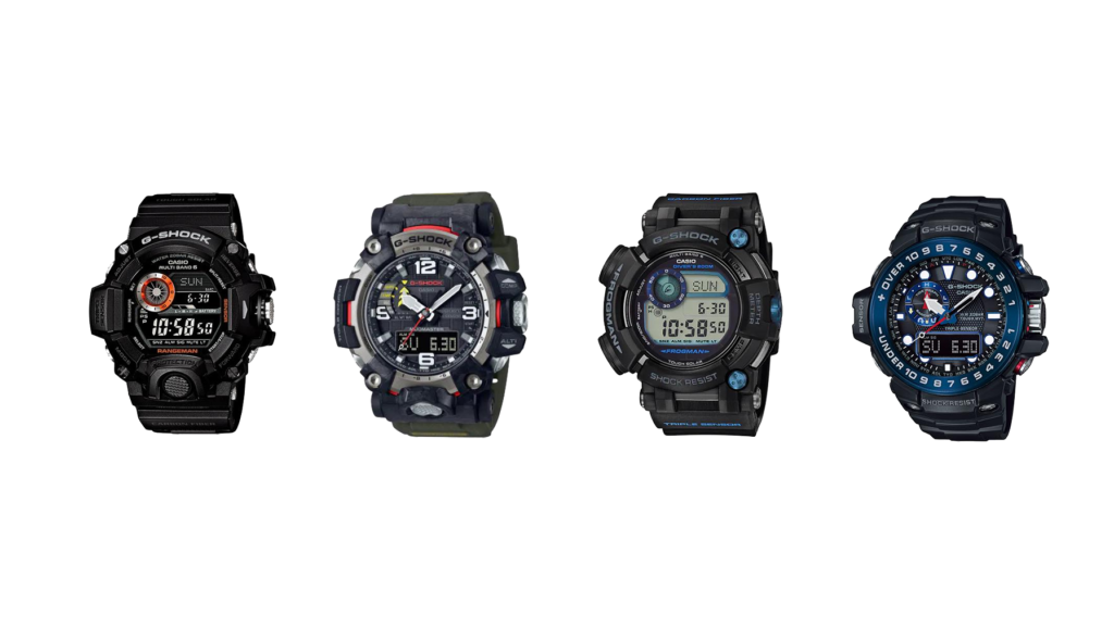 【プロフェッショナル】G-SHOCK『MASTER OF G』とは徹底解説！人気モデルや買取相場まで【シリーズ紹介】 アイキャッチ画像