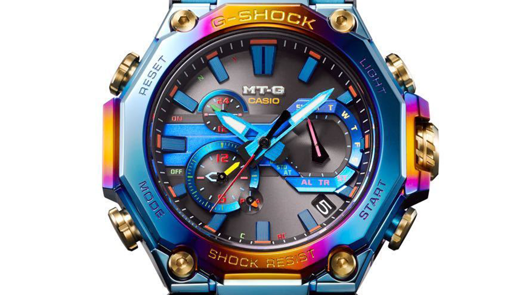 光で輝く「G-SHOCKレインボー」シリーズ｜イリデセントカラーのおすすめをご紹介 アイキャッチ画像